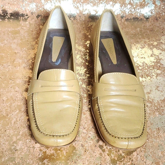 Enzo Angiolini Shoes - ENZO ANGIOLINI 7.5" N TAN LEATHER LOAFERS